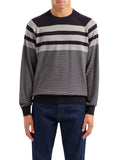 Armani Exchange Pullover Uomo 6DZM2KZMM9Z Navy/ Driftwood - Blu