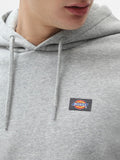 Dickies Felpa Cappuccio Oakport Uomo DK0A4XCD Grey Melange - Grigio