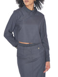 Yes Zee Blusa Donna C001K800 Antracite - Grigio