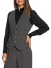 yes zee gilet donna g103k900 antracite grigio 1979167
