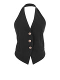Yes Zee Gilet Donna G105C100 - Nero