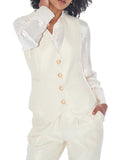 Yes Zee Gilet Donna G106CT00 Tofu - Bianco