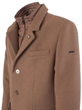 Yes Zee Cappotto Uomo O816KK00 Marroncino - Marrone