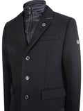 Yes Zee Cappotto Uomo O816KK00 - Nero