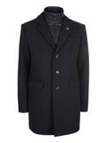 Yes Zee Cappotto Uomo O816KK00 - Nero
