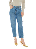 Yes Zee Jeans Capri Donna P337W106 Used - Denim