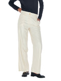 Yes Zee Pantalone Palazzo Donna P357CT00 Tofu - Bianco