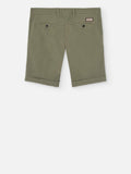 40Weft Bermuda Casual Chino Uomo SERGENTBE_2133 - Verde