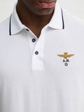 Aeronautica Militare Polo Uomo PO1308P82 Off White - Bianco