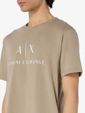Armani Exchange T-shirt Uomo 8NZTCJZ8H4Z Roasted Cashew - Beige