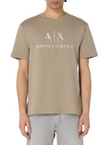 Armani Exchange T-shirt Uomo 8NZTCJZ8H4Z Roasted Cashew - Beige