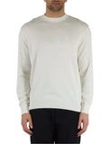 Armani Exchange Pullover Uomo XM000338AF12291 Off White - Bianco