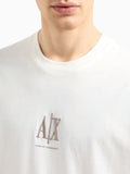 Armani Exchange T-shirt Uomo XM000363AF12308 Off White - Bianco