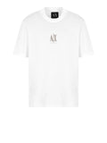 Armani Exchange T-shirt Uomo XM000363AF12308 Off White - Bianco