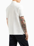 Armani Exchange Polo Uomo XM000367AF13022 Off White - Bianco