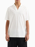 Armani Exchange Polo Uomo XM000492AF10364 Off White - Bianco