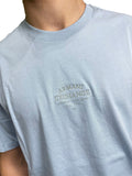 Armani Exchange T-shirt Uomo XM000761AF12308 Soft Chambray - Celeste