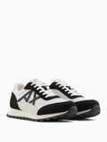 Armani Exchange Sneakers Uomo XUX263XV942 Off White+nero - Bianco