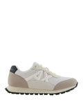 Armani Exchange Sneakers Uomo XUX263XV942 Plaza Taupe+off Whit - Bianco