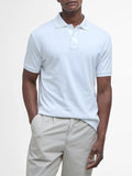 Barbour Polo Hylton Interlock Uomo MML1445 - Bianco