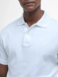 Barbour Polo Hylton Interlock Uomo MML1445 - Bianco