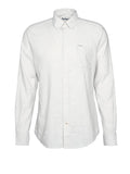 Barbour Camicia Casual Nelson Uomo MSH5090 Mist - Bianco