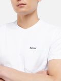 Barbour T-shirt Langdon Pocket Uomo MTS1114 - Bianco