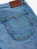Blauer Bermuda Jeans Union Uomo 25SBLUP03534-006873 Blu Chiaro+sabbiatura+usura - Denim
