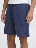 Blend Bermuda Casual Bhcarab Uomo 20718382 - Blu