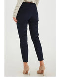 b.young Pantalone Chino Donna 20803473 Copenhagen Night - Blu