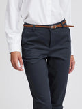b.young Pantalone Chino Donna 20803473 Copenhagen Night - Blu