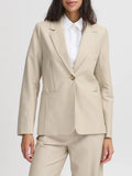 b.young Blazer Bydanta Donna 20816136 Humus Melange - Beige
