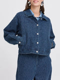 b.young Giubbino di Jeans Bykanilla Donna 20816165 - Denim