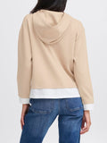 b.young Felpa Cappuccio Donna 20816324 Humus - Beige