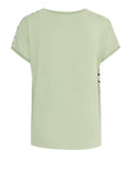 b.young T-shirt Donna 20816337 Tea Abstract Animal - Verde