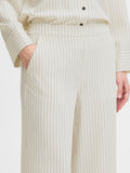 b.young Pantalone Palazzo Donna 20816459 Birch Mix - Avorio