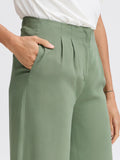 b.young Pantalone Palazzo Donna 20816471 Sea Spray - Verde