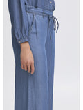 b.young Pantalone Straight Donna 20816474 - Denim