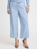 b.young Pantalone Straight Donna 20816475 - Denim