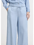 b.young Pantalone Straight Donna 20816475 - Denim