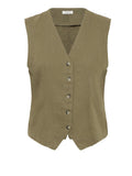 b.young Gilet Donna 20816601 Kalamata - Verde