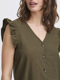 b.young Camicia Casual Donna 20816604 Kalamata - Verde