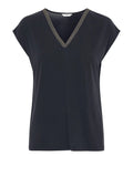 b.young T-shirt Donna 20816650 - Nero