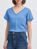 b.young T-shirt Donna 20816672 - Blu