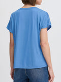 b.young T-shirt Donna 20816672 - Blu