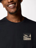 Columbia T-shirt Explorers Canyon Uomo 2036451 Black, Trailsca - Nero