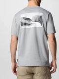 Columbia T-shirt Explorers Canyon Uomo 2036451 Columbia Grey, - Grigio