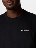 Columbia T-shirt Uomo 2071701 Black, Linear V - Nero