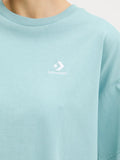 Converse T-shirt Donna 10028415-A02 Vernal Pool - Celeste