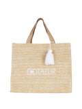 Cotazur Borsa Mare Donna BSCA0122 Corda Melange - Beige